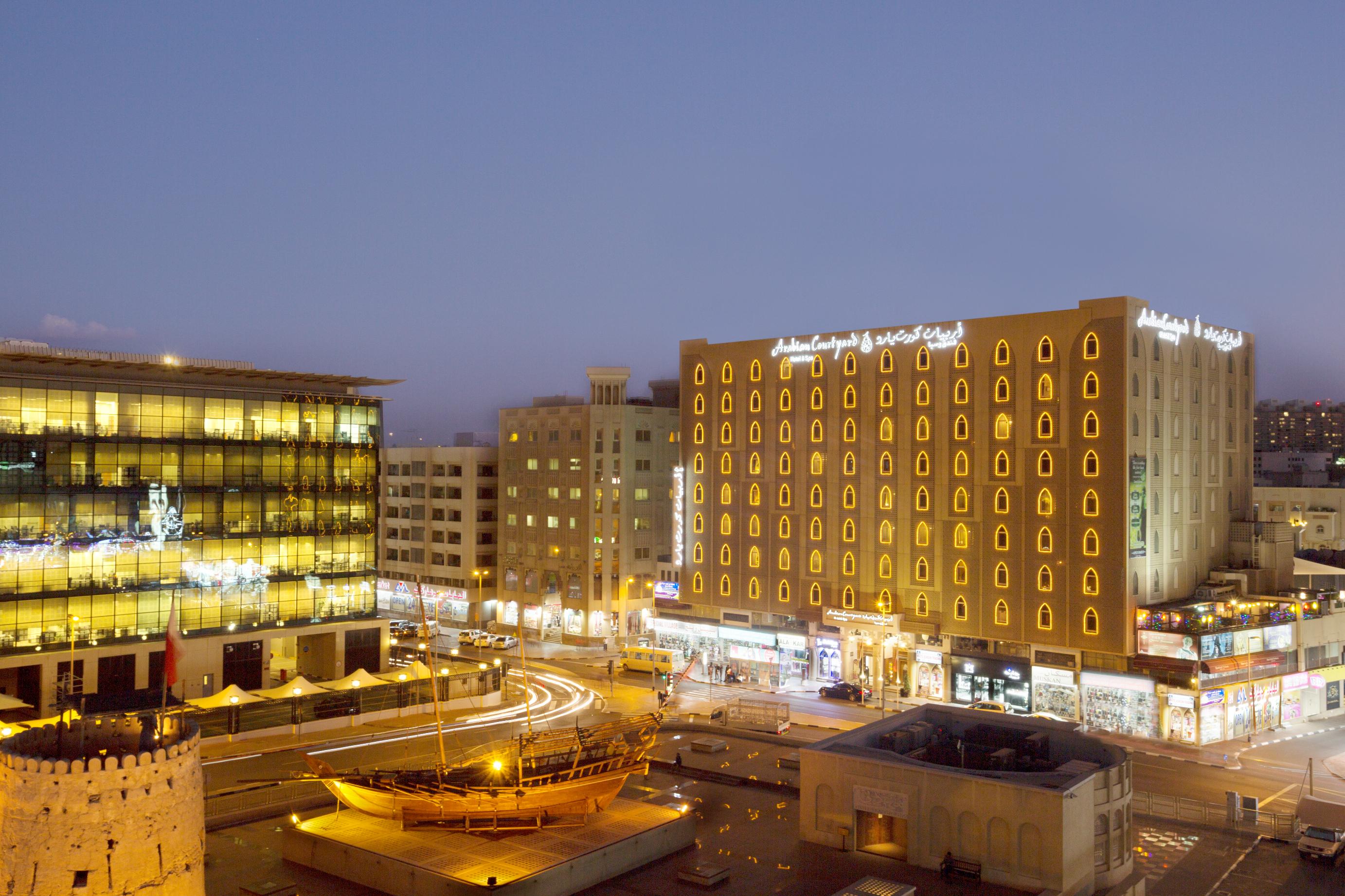 Arabian Courtyard Hotel & Spa Dubai Exterior foto